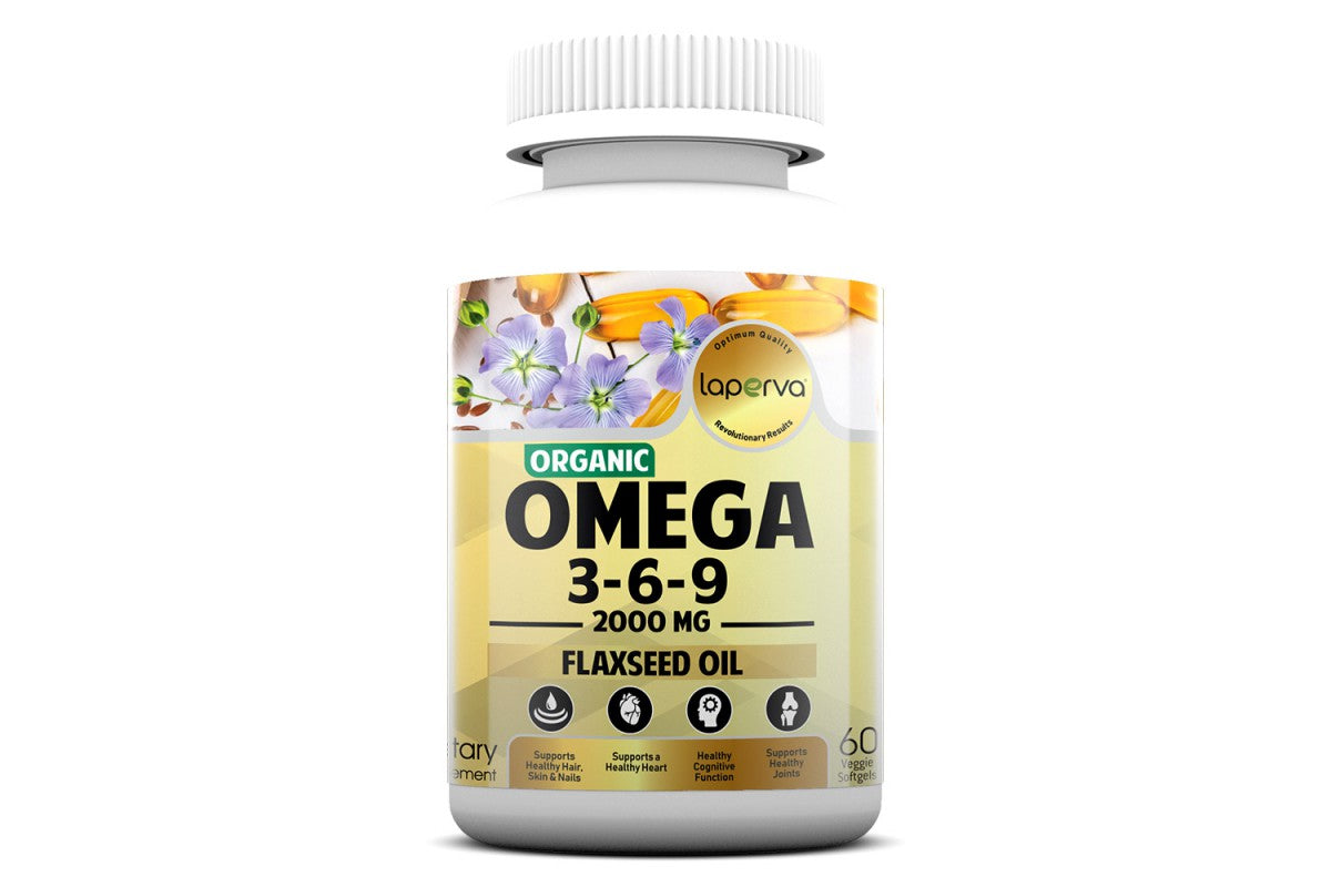 Laperva Omega 3-6-9 Organic Flaxseed 60Sg